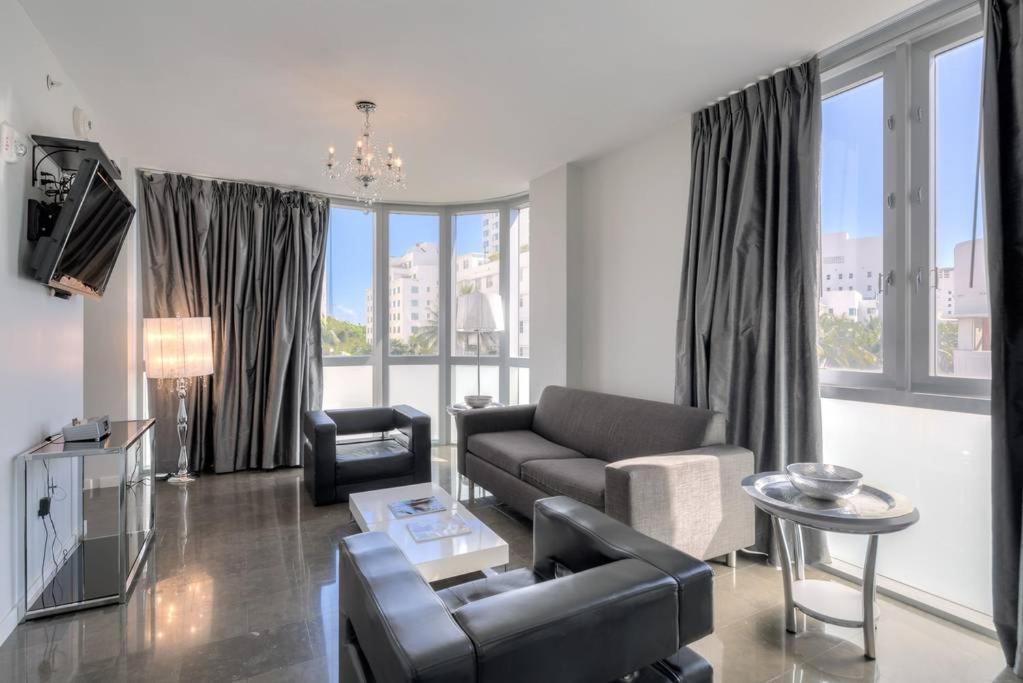 Luxury Boutique Suite Collins Ave Miami Beach Bagian luar foto